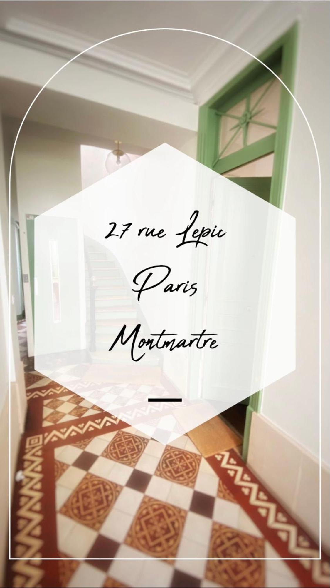 Villa Lepic, Luxury Flat In Montmartre With Private Terrasse-Appartement Entier Paris Eksteriør billede